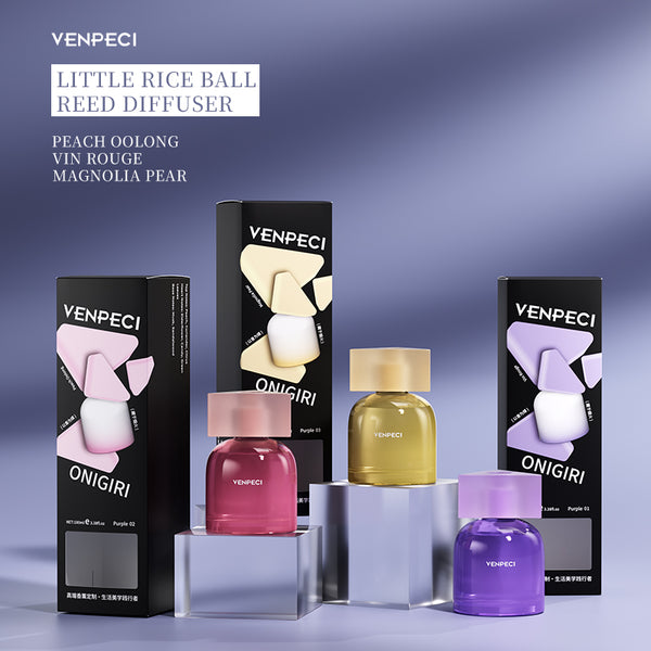 VENPECI Little Rice Ball Collection Reed Diffuser Secondary