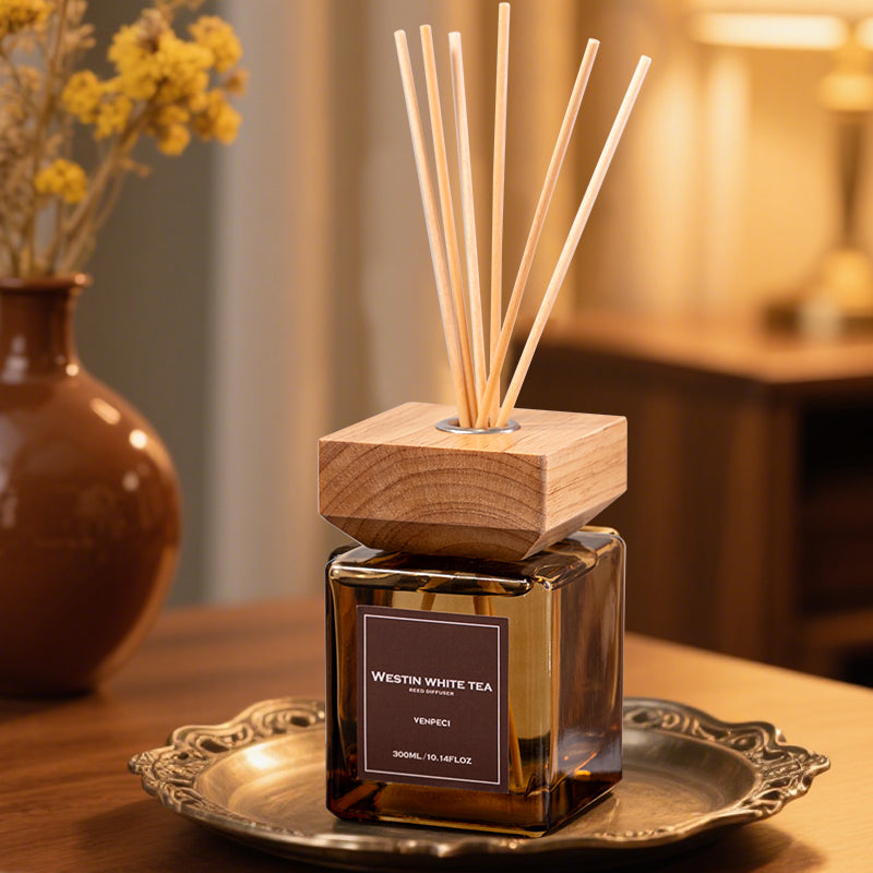 VENPECI Alchemy Reserve Amber Glass Reed Diffuser