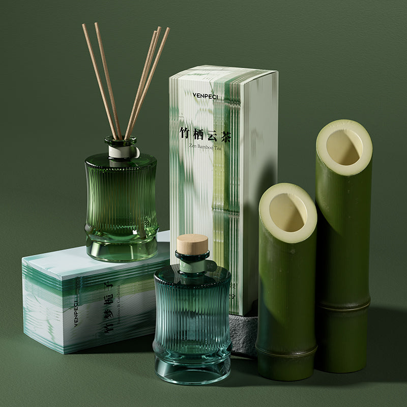 VENPECI Bamboo Series Reed Diffuser