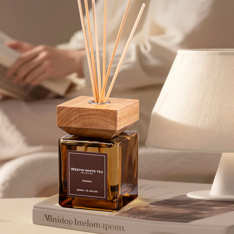 VENPECI Alchemy Reserve Amber Glass Reed Diffuser